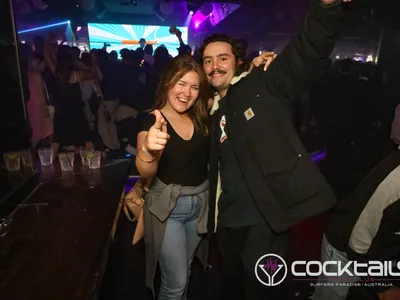 A professional photo of guests enjoying themselves at Cocktails Nightclub from our gallery.