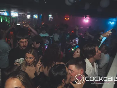 A professional photo of guests enjoying themselves at Cocktails Nightclub from our gallery.