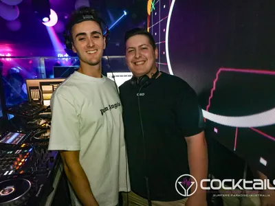 A professional photo of guests enjoying themselves at Cocktails Nightclub from our gallery.