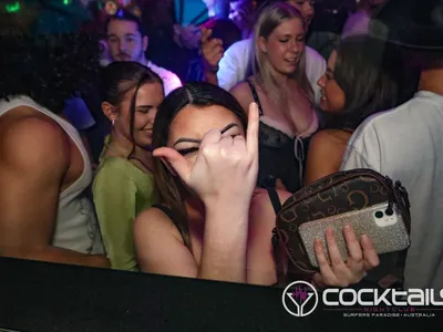 A professional photo of guests enjoying themselves at Cocktails Nightclub from our gallery.