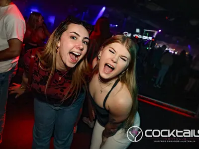 A professional photo of guests enjoying themselves at Cocktails Nightclub from our gallery.