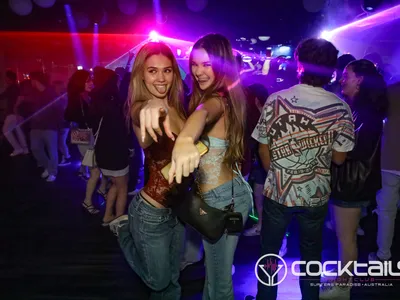 A professional photo of guests enjoying themselves at Cocktails Nightclub from our gallery.