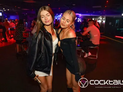 A professional photo of guests enjoying themselves at Cocktails Nightclub from our gallery.