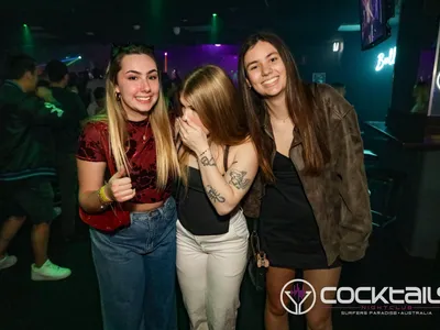 A professional photo of guests enjoying themselves at Cocktails Nightclub from our gallery.