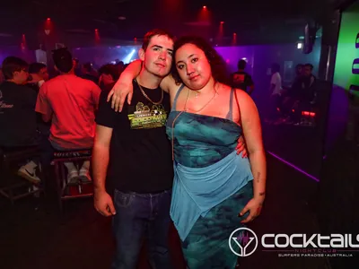 A professional photo of guests enjoying themselves at Cocktails Nightclub from our gallery.