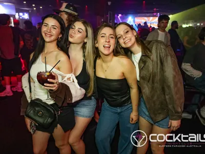 A professional photo of guests enjoying themselves at Cocktails Nightclub from our gallery.