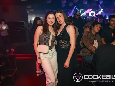 A professional photo of guests enjoying themselves at Cocktails Nightclub from our gallery.