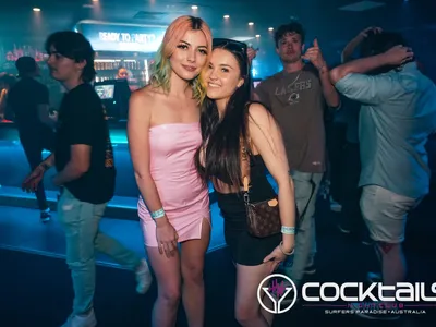 A professional photo of guests enjoying themselves at Cocktails Nightclub from our gallery.