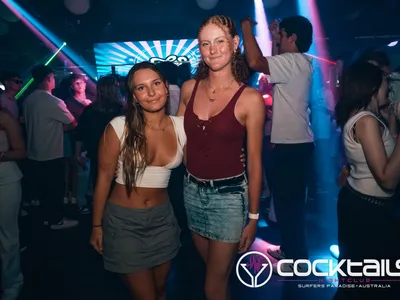 A professional photo of guests enjoying themselves at Cocktails Nightclub from our gallery.