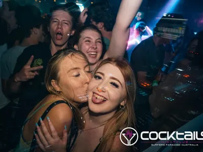 A professional photo of guests enjoying themselves at Cocktails Nightclub from our gallery.