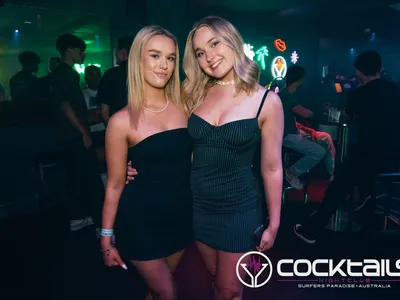 A professional photo of guests enjoying themselves at Cocktails Nightclub from our gallery.