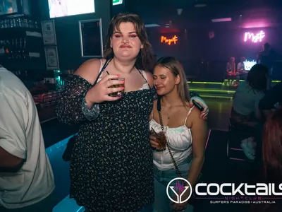 A professional photo of guests enjoying themselves at Cocktails Nightclub from our gallery.