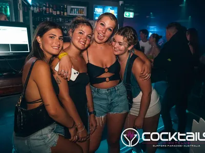 A professional photo of guests enjoying themselves at Cocktails Nightclub from our gallery.