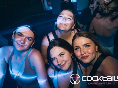 A professional photo of guests enjoying themselves at Cocktails Nightclub from our gallery.