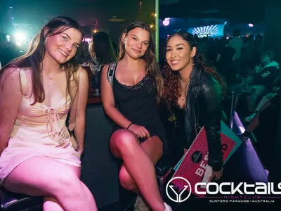 A professional photo of guests enjoying themselves at Cocktails Nightclub from our gallery.