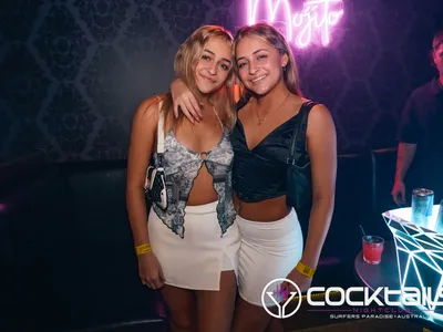 A professional photo of guests enjoying themselves at Cocktails Nightclub from our gallery.