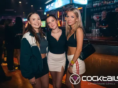 A professional photo of guests enjoying themselves at Cocktails Nightclub from our gallery.