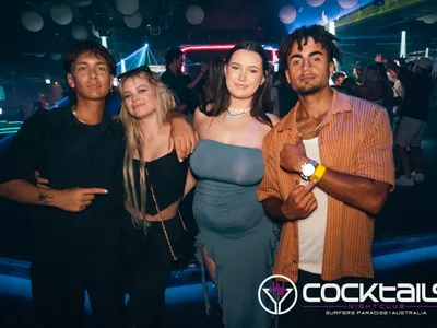 A professional photo of guests enjoying themselves at Cocktails Nightclub from our gallery.