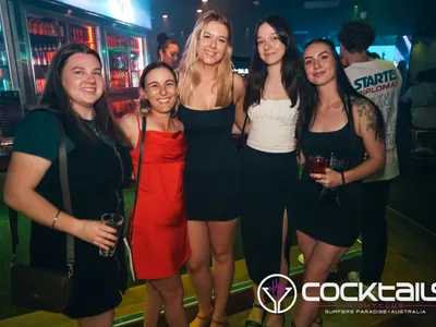 A professional photo of guests enjoying themselves at Cocktails Nightclub from our gallery.