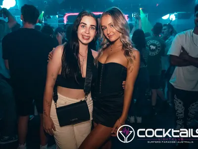 A professional photo of guests enjoying themselves at Cocktails Nightclub from our gallery.