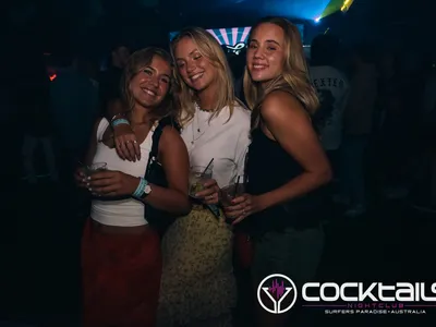 A professional photo of guests enjoying themselves at Cocktails Nightclub from our gallery.