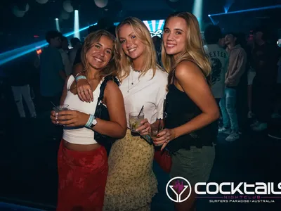 A professional photo of guests enjoying themselves at Cocktails Nightclub from our gallery.