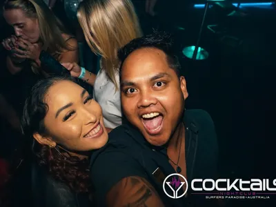 A professional photo of guests enjoying themselves at Cocktails Nightclub from our gallery.