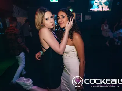 A professional photo of guests enjoying themselves at Cocktails Nightclub from our gallery.