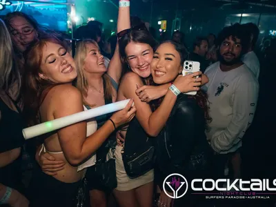 A professional photo of guests enjoying themselves at Cocktails Nightclub from our gallery.