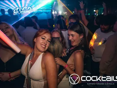 A professional photo of guests enjoying themselves at Cocktails Nightclub from our gallery.