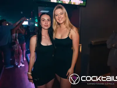 A professional photo of guests enjoying themselves at Cocktails Nightclub from our gallery.