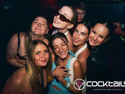 A professional photo of guests enjoying themselves at Cocktails Nightclub from our gallery.