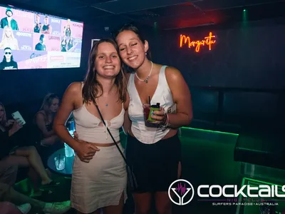 A professional photo of guests enjoying themselves at Cocktails Nightclub from our gallery.