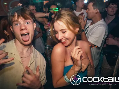 A professional photo of guests enjoying themselves at Cocktails Nightclub from our gallery.