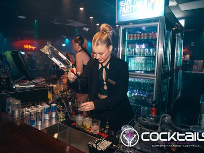 A professional photo of guests enjoying themselves at Cocktails Nightclub from our gallery.