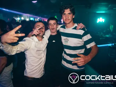 A professional photo of guests enjoying themselves at Cocktails Nightclub from our gallery.