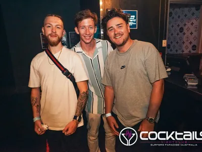 A professional photo of guests enjoying themselves at Cocktails Nightclub from our gallery.