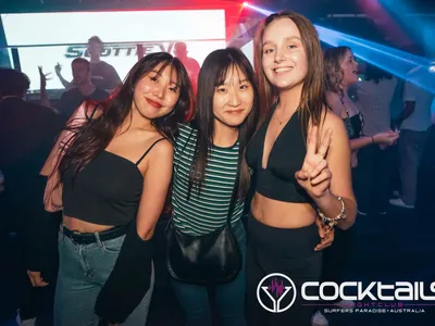 A professional photo of guests enjoying themselves at Cocktails Nightclub from our gallery.