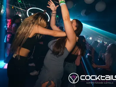 A professional photo of guests enjoying themselves at Cocktails Nightclub from our gallery.