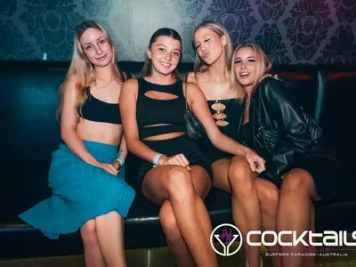 A professional photo of guests enjoying themselves at Cocktails Nightclub from our gallery.