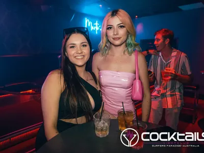 A professional photo of guests enjoying themselves at Cocktails Nightclub from our gallery.