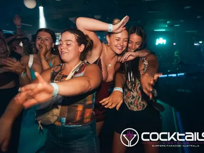 A professional photo of guests enjoying themselves at Cocktails Nightclub from our gallery.