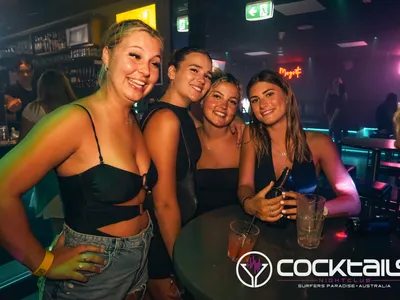 A professional photo of guests enjoying themselves at Cocktails Nightclub from our gallery.