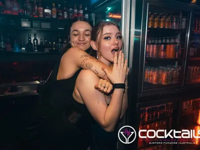 A professional photo of guests enjoying themselves at Cocktails Nightclub from our gallery.