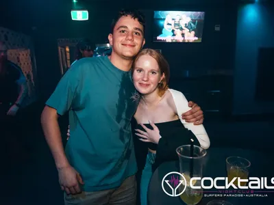 A professional photo of guests enjoying themselves at Cocktails Nightclub from our gallery.