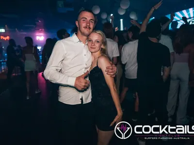 A professional photo of guests enjoying themselves at Cocktails Nightclub from our gallery.