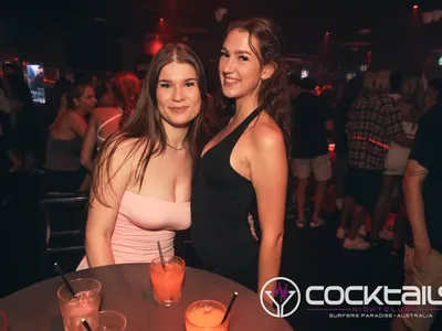 A professional photo of guests enjoying themselves at Cocktails Nightclub from our gallery.