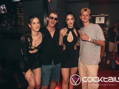 A professional photo of guests enjoying themselves at Cocktails Nightclub from our gallery.