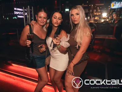 A professional photo of guests enjoying themselves at Cocktails Nightclub from our gallery.