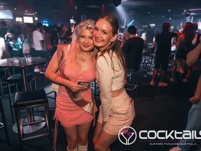 A professional photo of guests enjoying themselves at Cocktails Nightclub from our gallery.